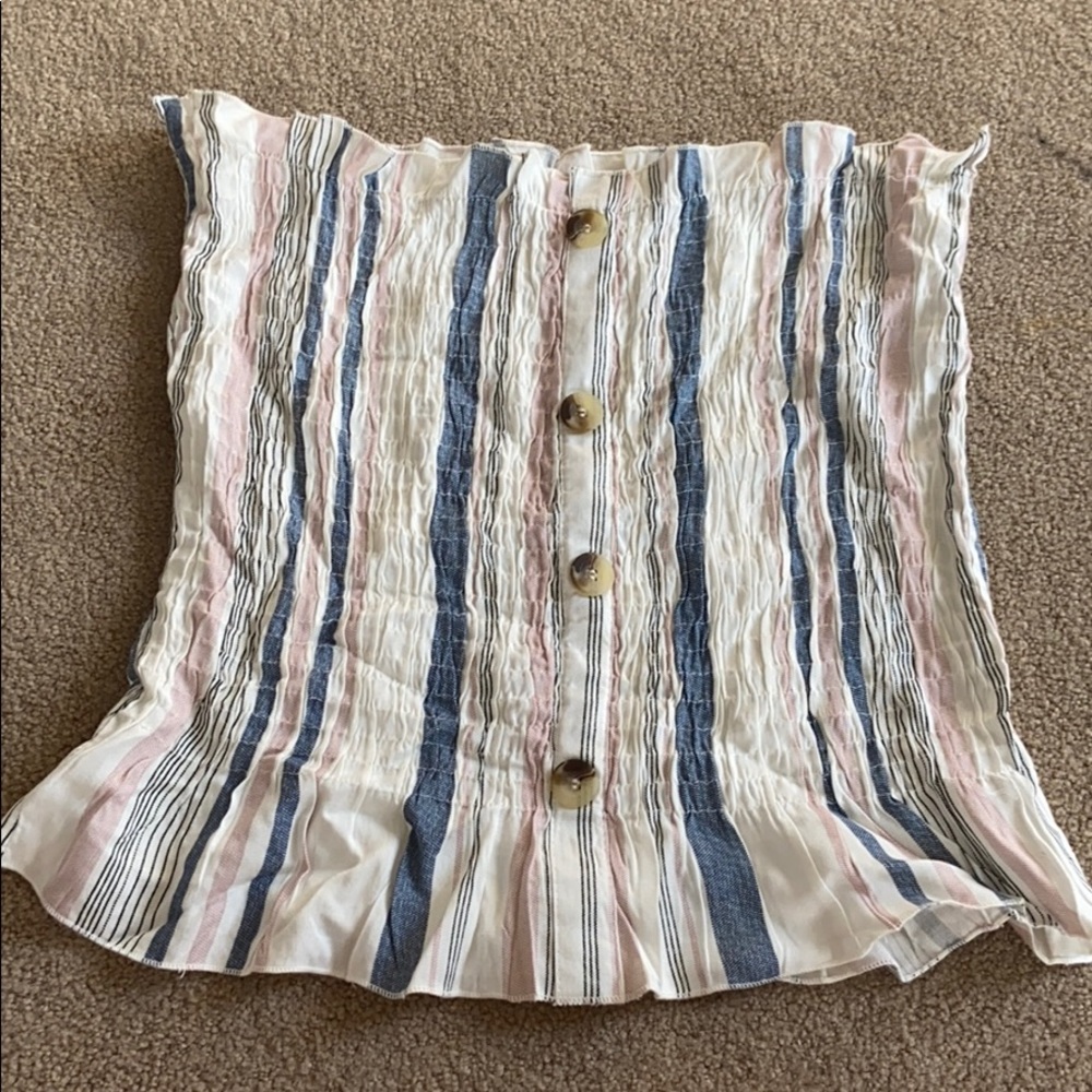 Striped Tube Top